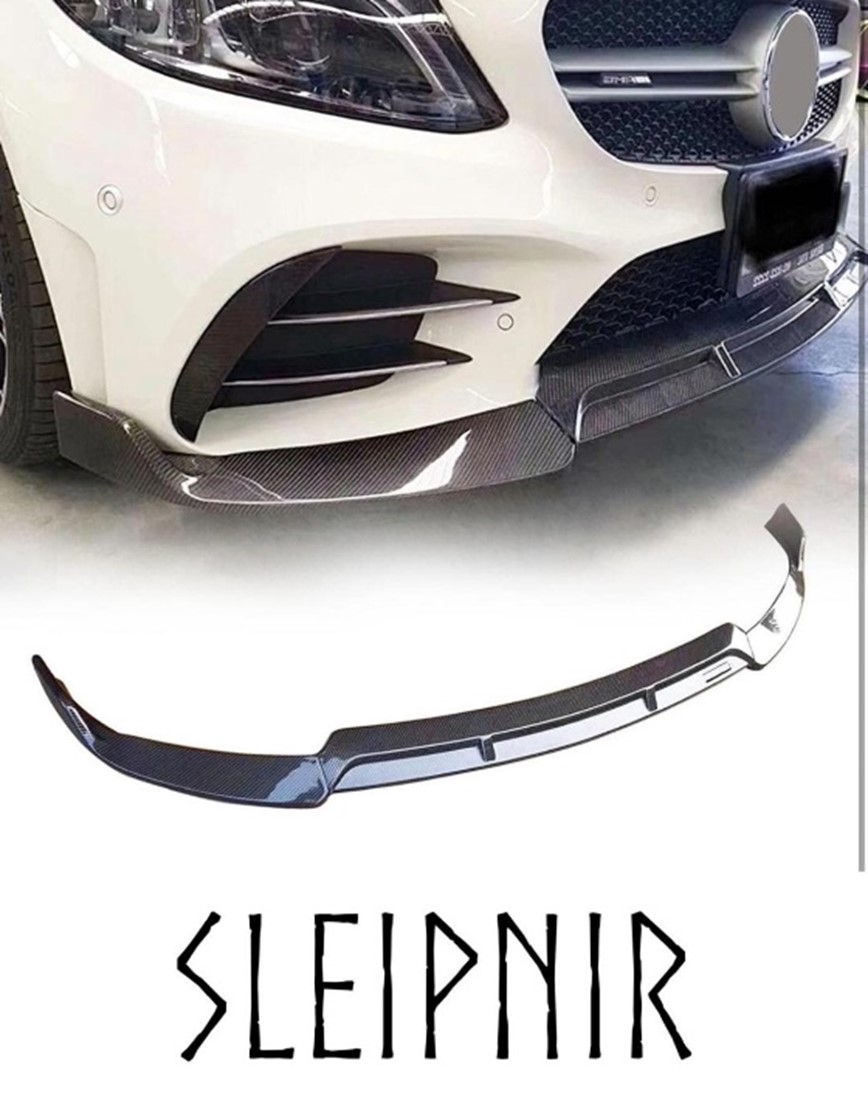 Picture Mercedes W205 Brabus Style, Real Carbon Fiber Splitter - Image 1