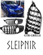 Mercedes W205 GTR Grille without Camera Hole - Image 2