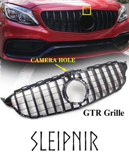 Mercedes W205, GTR Grille With Camera Hole